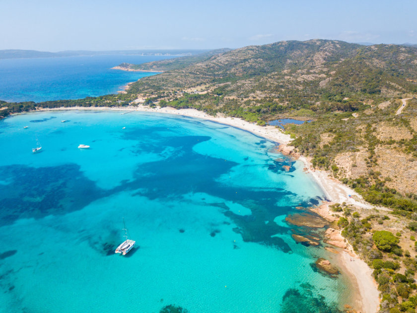 Plage de la Rondinara Porto-Vecchio