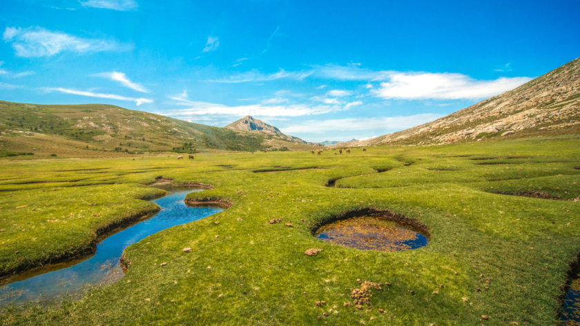 Die "Pozzinen" des Nino-Sees, auf dem GR20