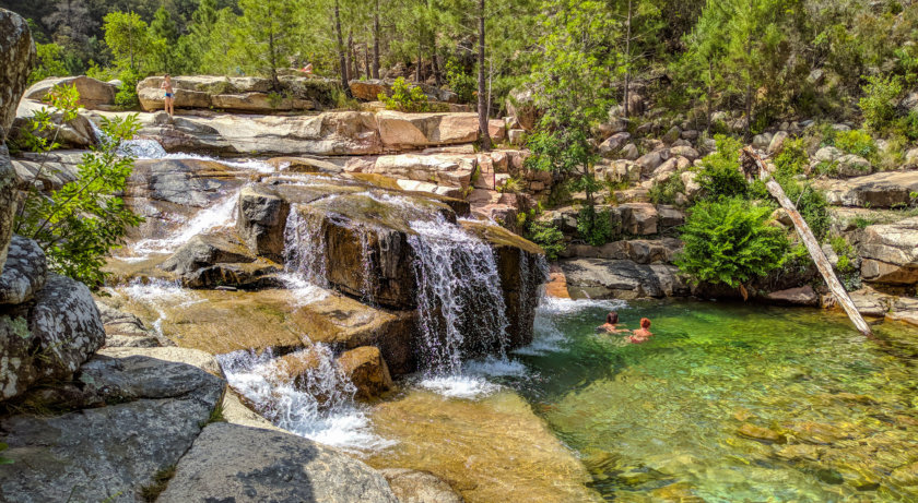 La valle di Cavu Corsica