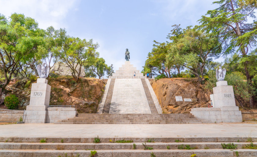 Gruta de Bonaparte Plaza D'Austerlitz Ajaccio