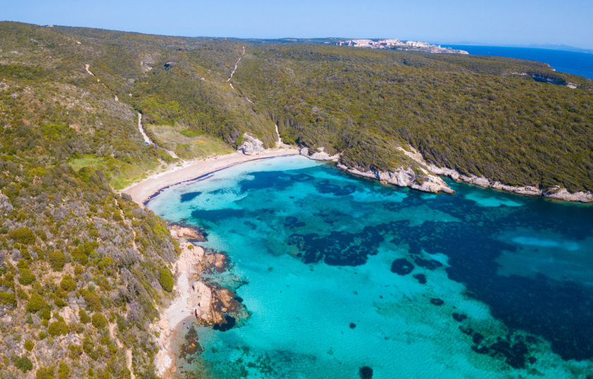 Plage de Paragan Bonifacio