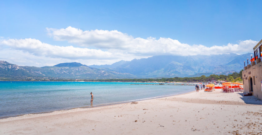 Strand von Calvi