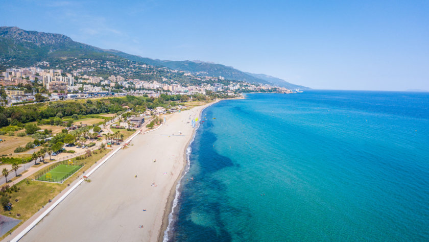 plage de l'Arinella Bastia