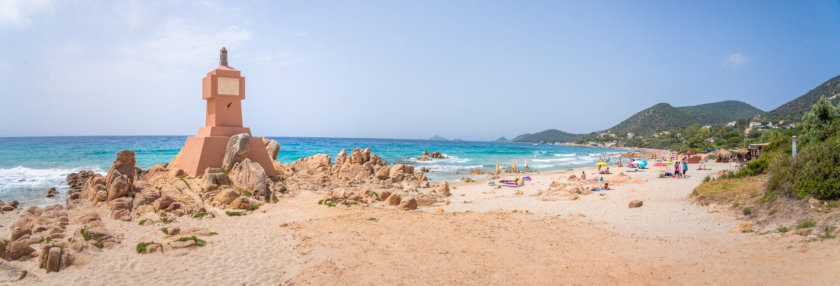 Terre Sacrée beach Ajaccio