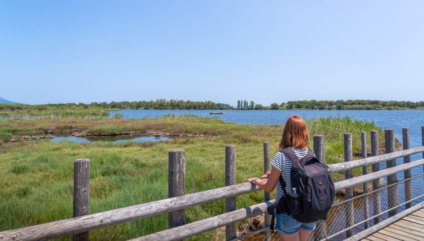 La riserva naturale dello stagno di Biguglia