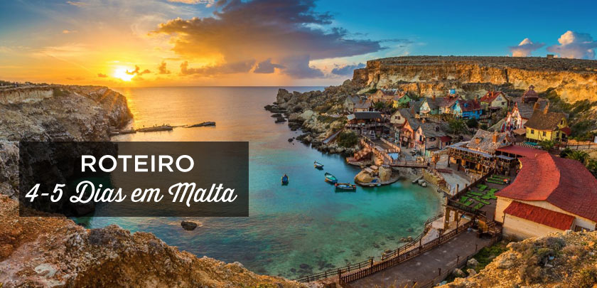 roteiro Malta 4-5 dias