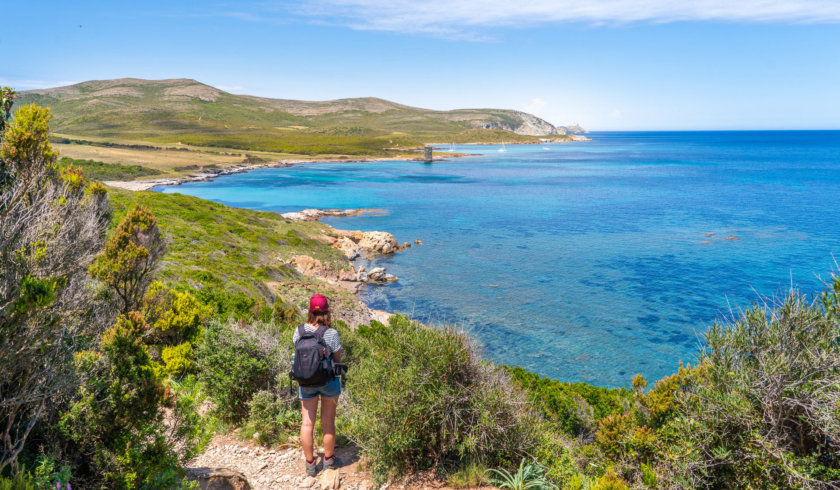 Plage cap Corse Cala Francese