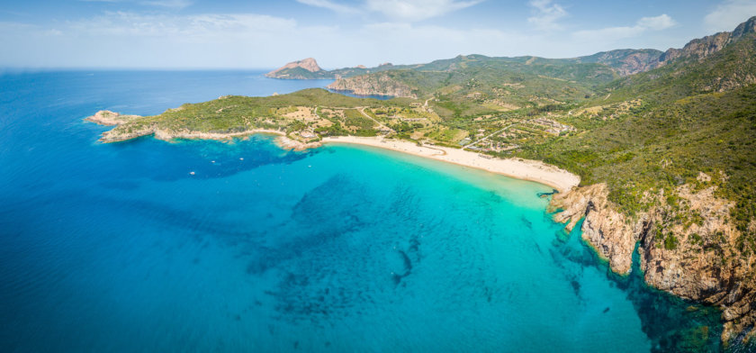 Strand Arone auf Korsika