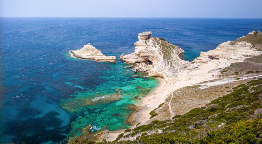 San Antonio beach Corsica