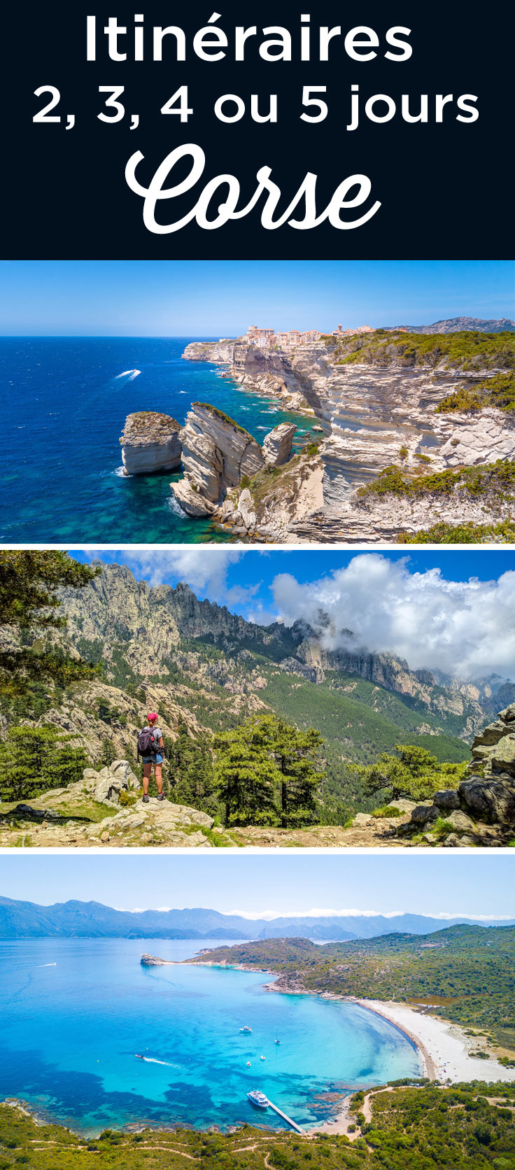 visiter la Corse en 2-3-4-5 jours