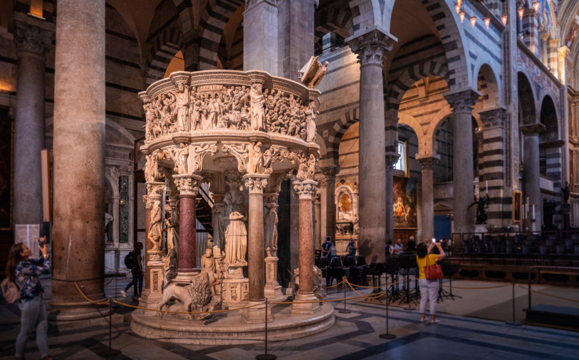 Cathédrale de Pise intérieur