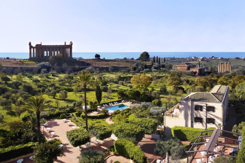 Agrigente - Hotel Villa Athena - Hôtel de luxe où dormir en Sicile