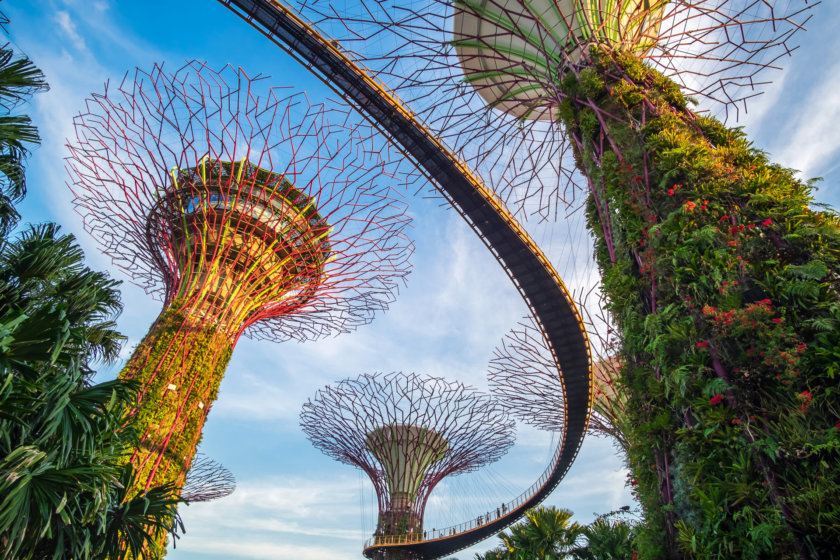 Gardens by the bay, à Singapour