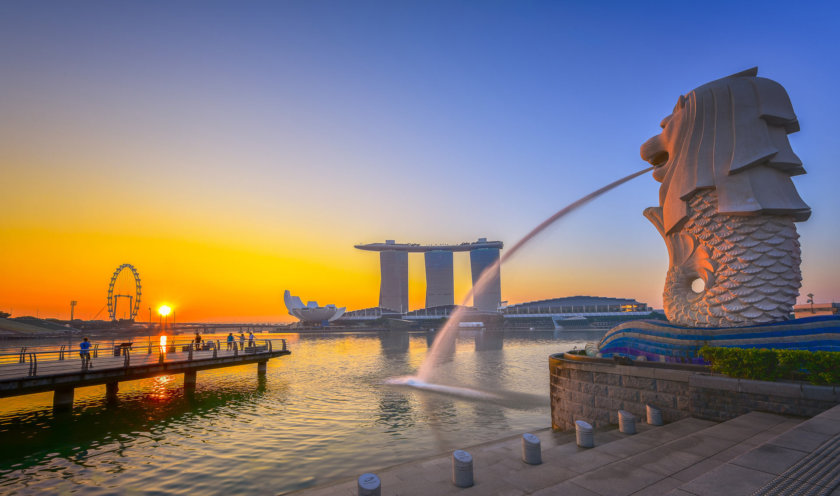 Merlion Singapour