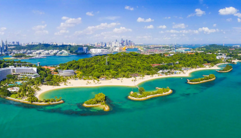 Siloso beach Singapore