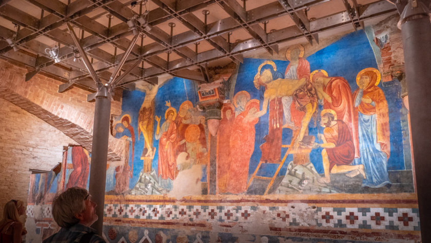 crypte de la cathédrale de Sienne