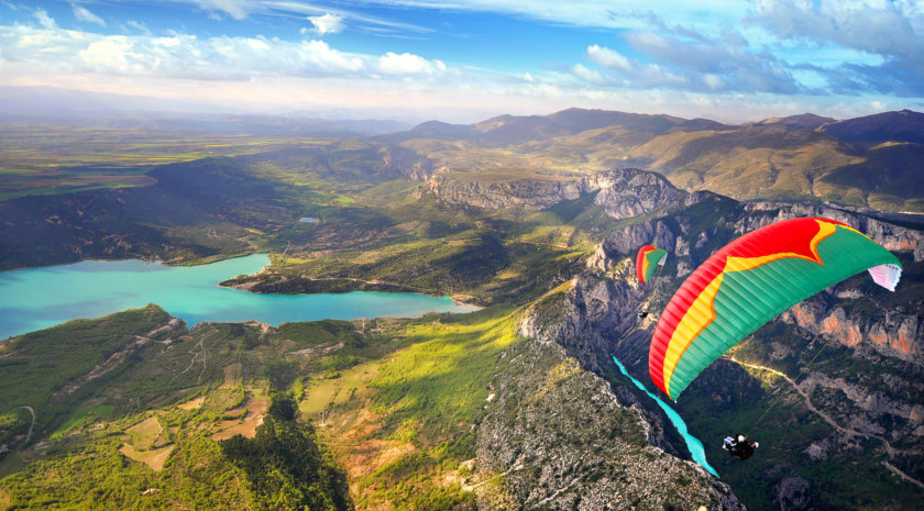 Parapente Gorges du Verdon