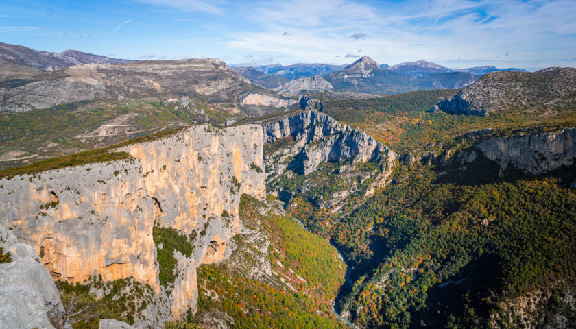 Verdon falaises