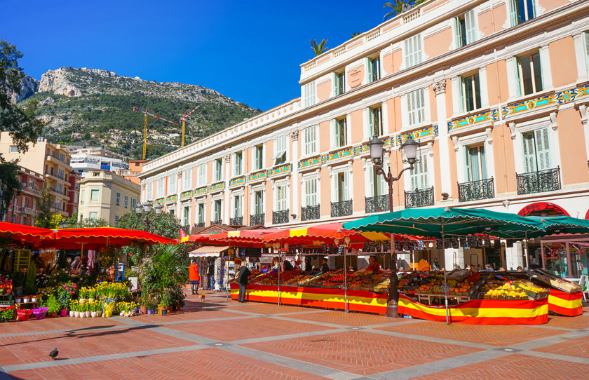 marché de la Condamine Monaco