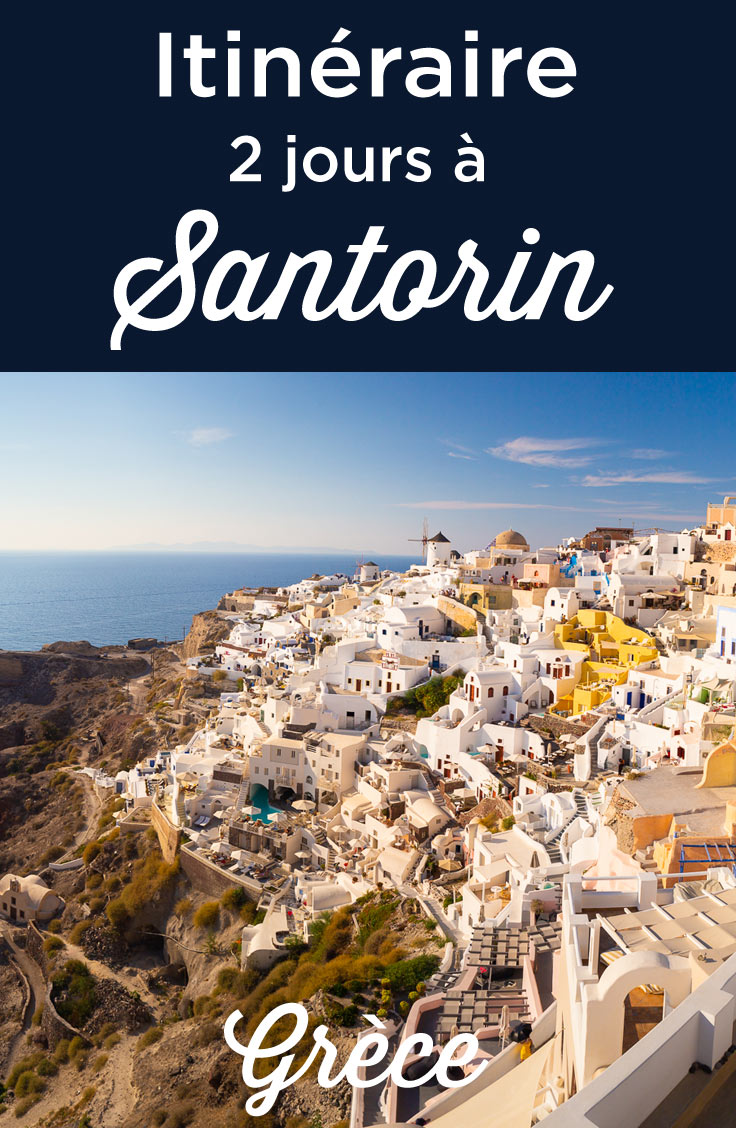 2 jours à Santorin