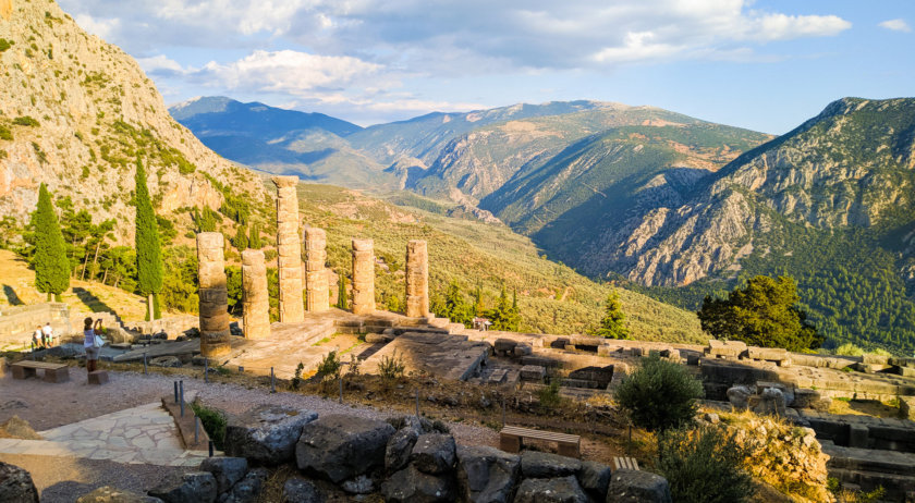 Colonnes Delphes