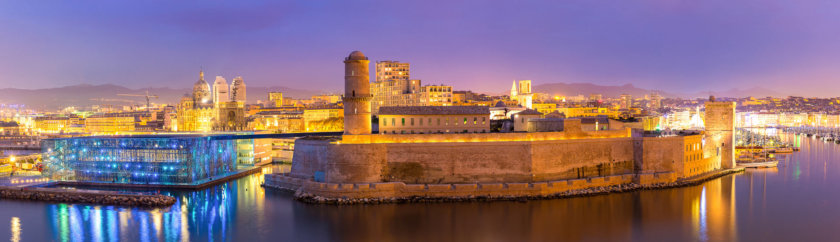 Marseille Mucem nuit