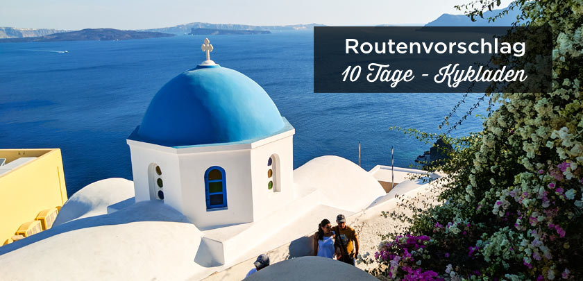 10 tage Kykladen reiseroute