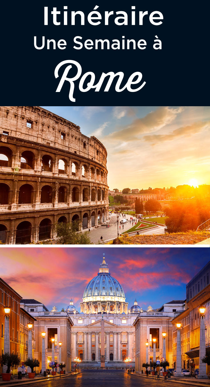 7 jours à Rome