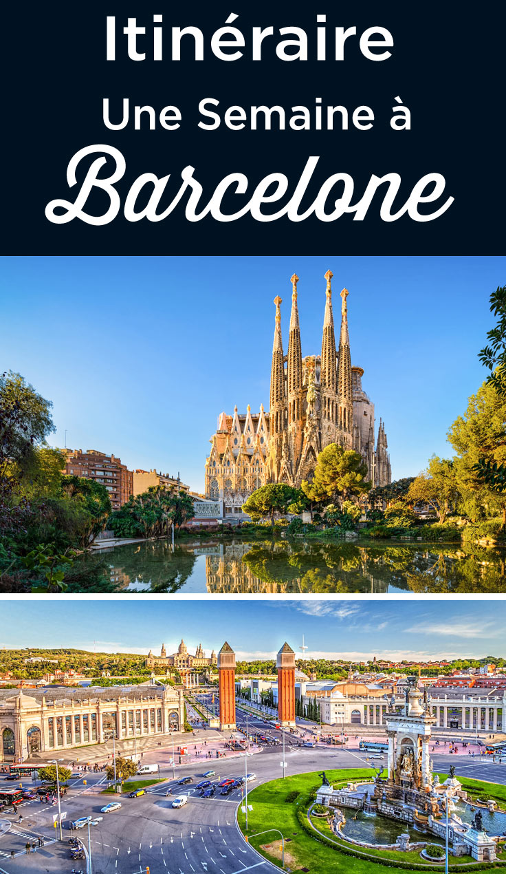 une semaine à Barcelone