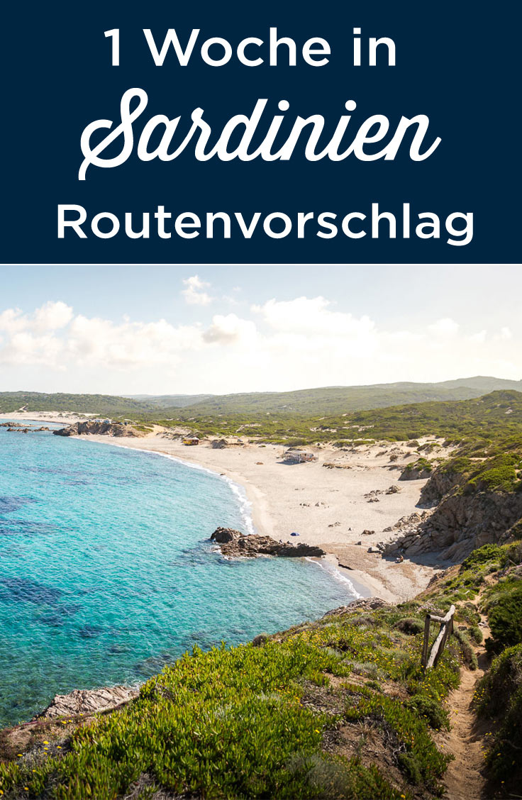 Sardinien 7 tage Routenvorschlag