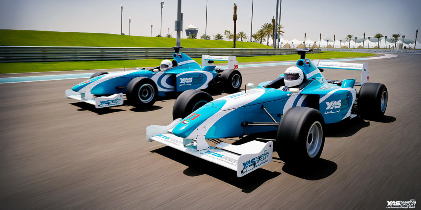 Yas Marina Rennstreckein Abu Dhabi