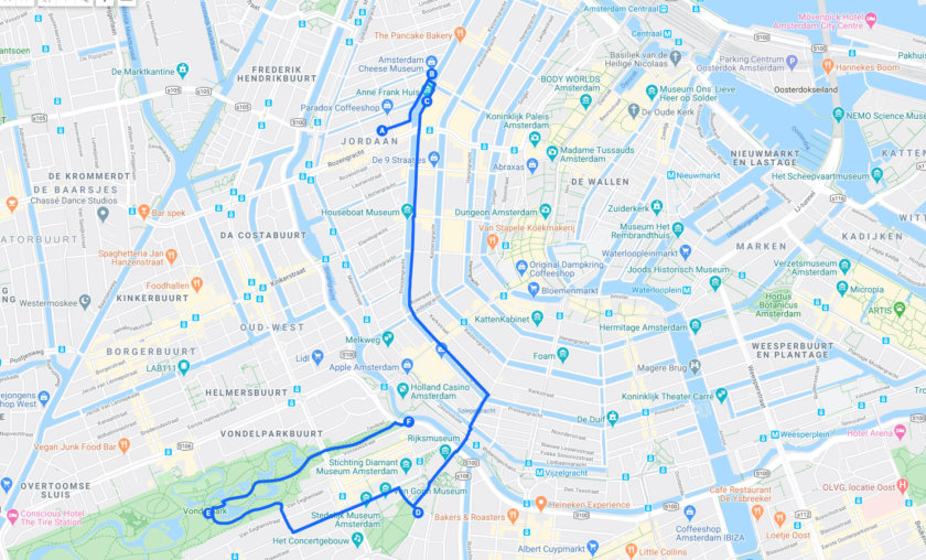 itinéraire Amsterdam jour 2