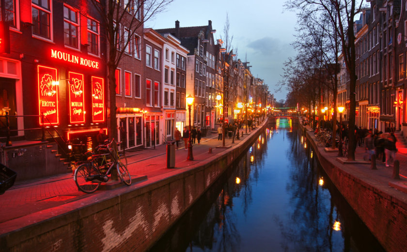 red light district Amsterdam