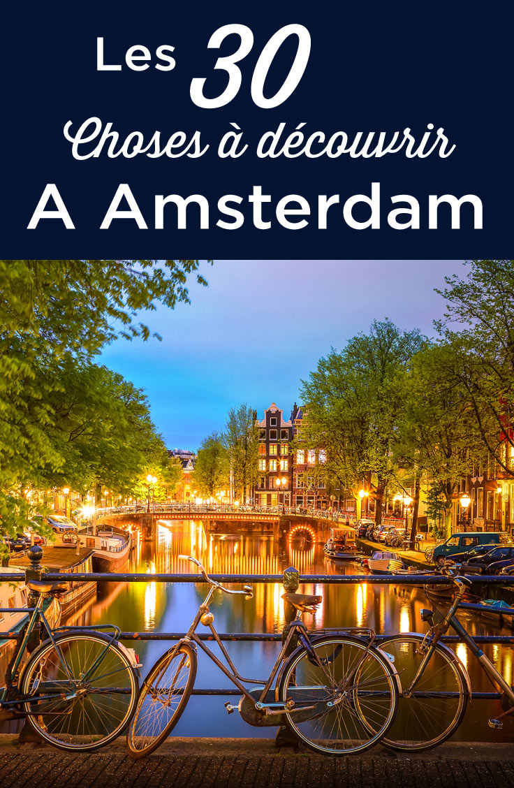 visiter Amsterdam