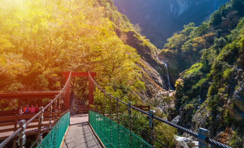 Gorges de Taroko pont