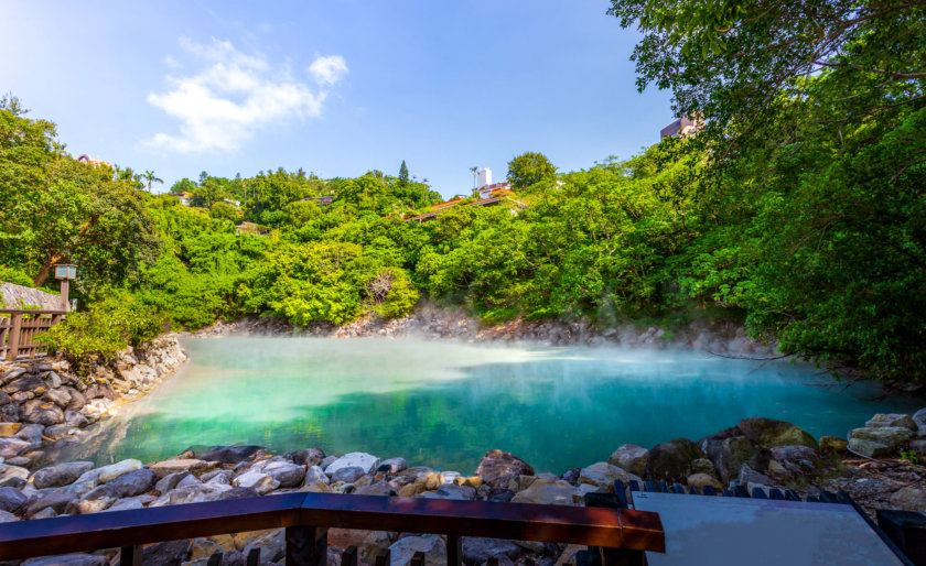 Hot springs Taiwan