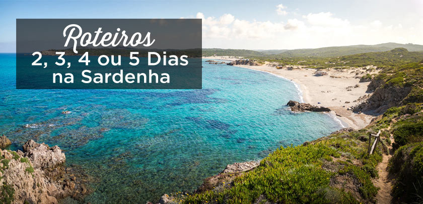 roteiro 2-3-4-5 dias Sardenha