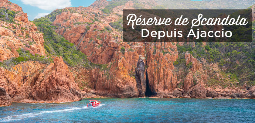 visiter reserve de Scandola au départ d'Ajaccio