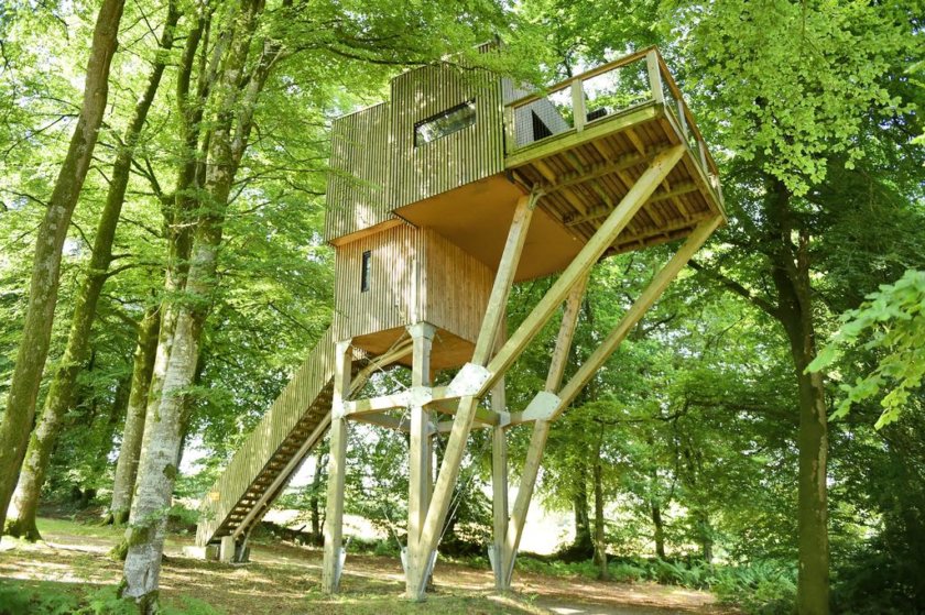 Cabane dans les arbres - Week end insolite en famille en Normandie