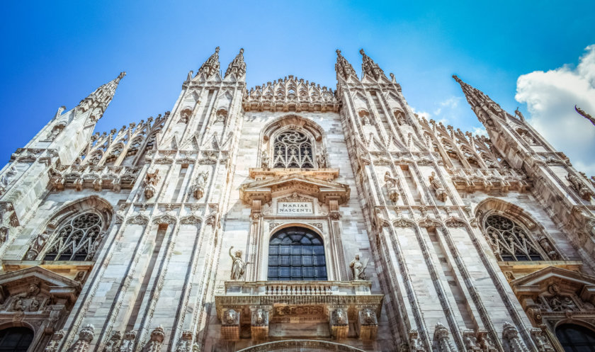 Facade Cathédrale de Milan
