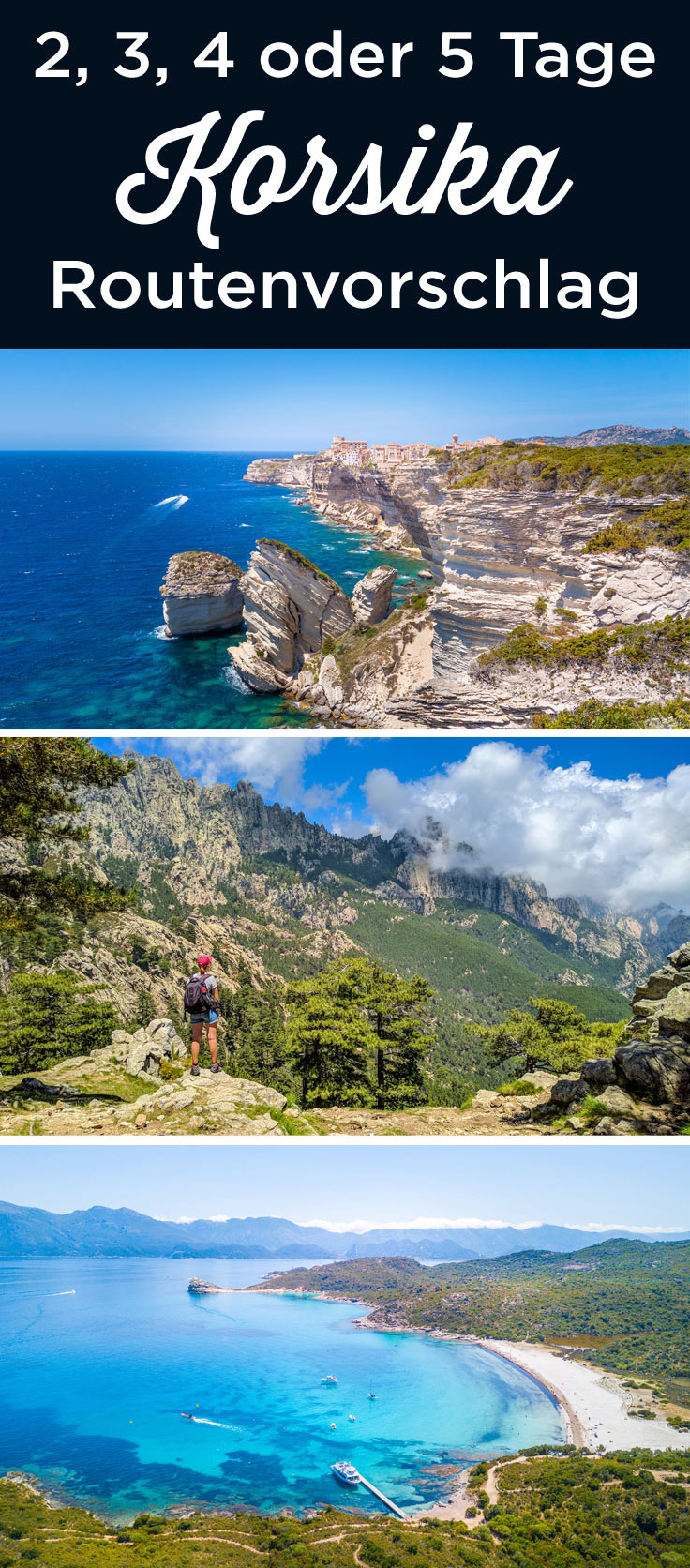 Rundreise Korsika 2-3-4-5 Tage