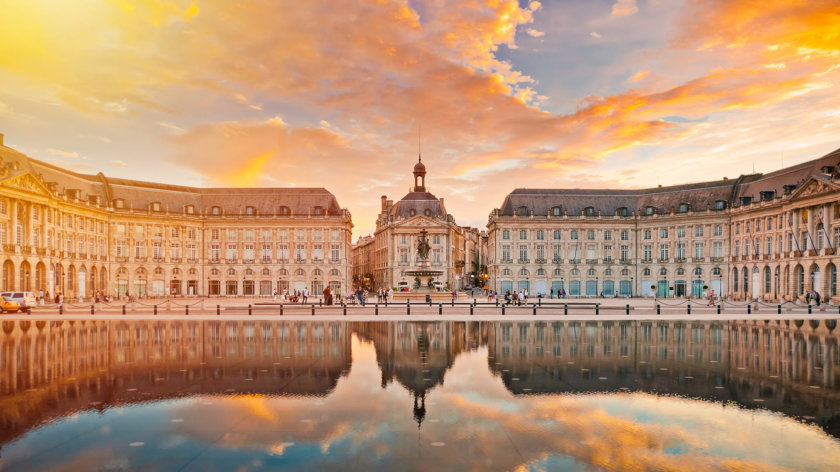 bordeaux miroir d'eau