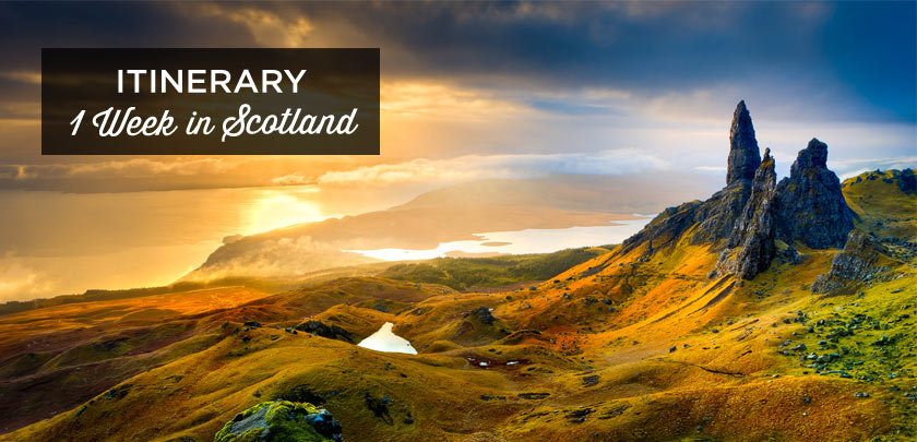 one week in Scotland