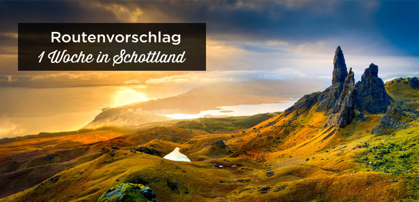 Schottland rundreise 1 woche