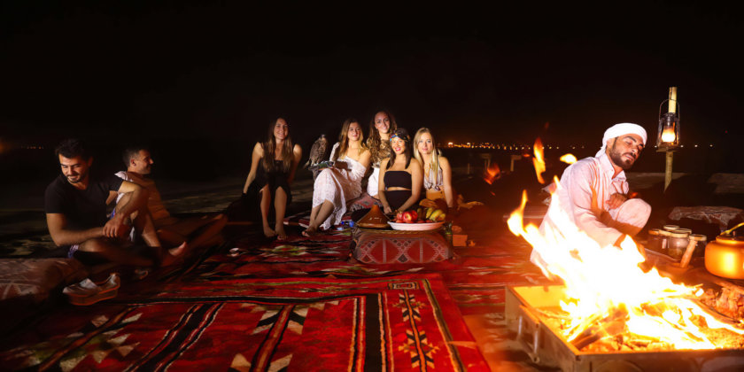 desert safari nuit dans le désert Dubai