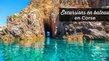 Excursion bateau Corse