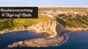 Malta Reiseroute 10 tage