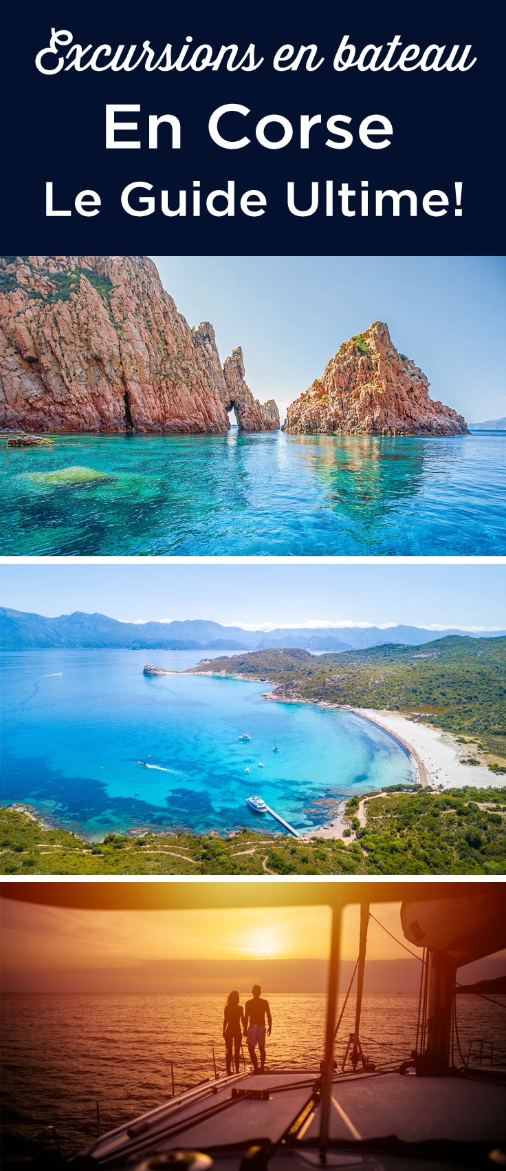 promenade en mer Corse