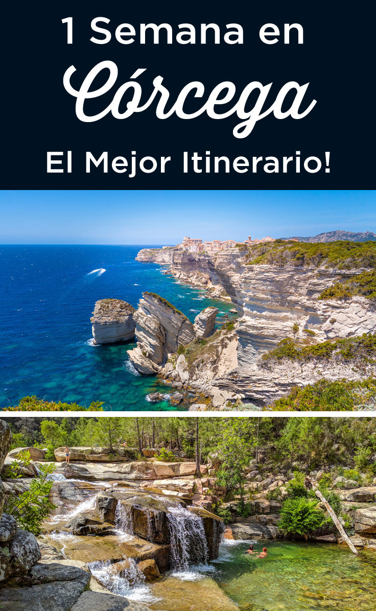 ruta por Córcega 1 semana