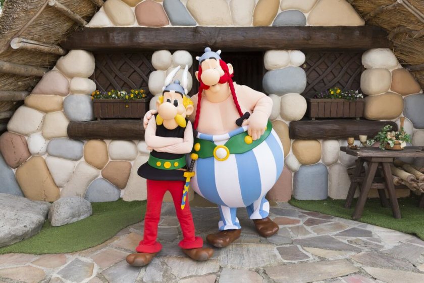 Week end en famille au Parc Asterix